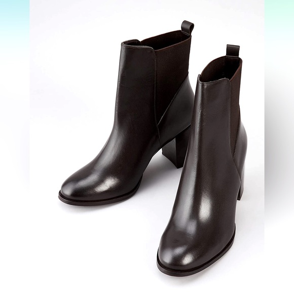Find. Leather Chelsea Boots (Dark brown) - Picture 2 of 8